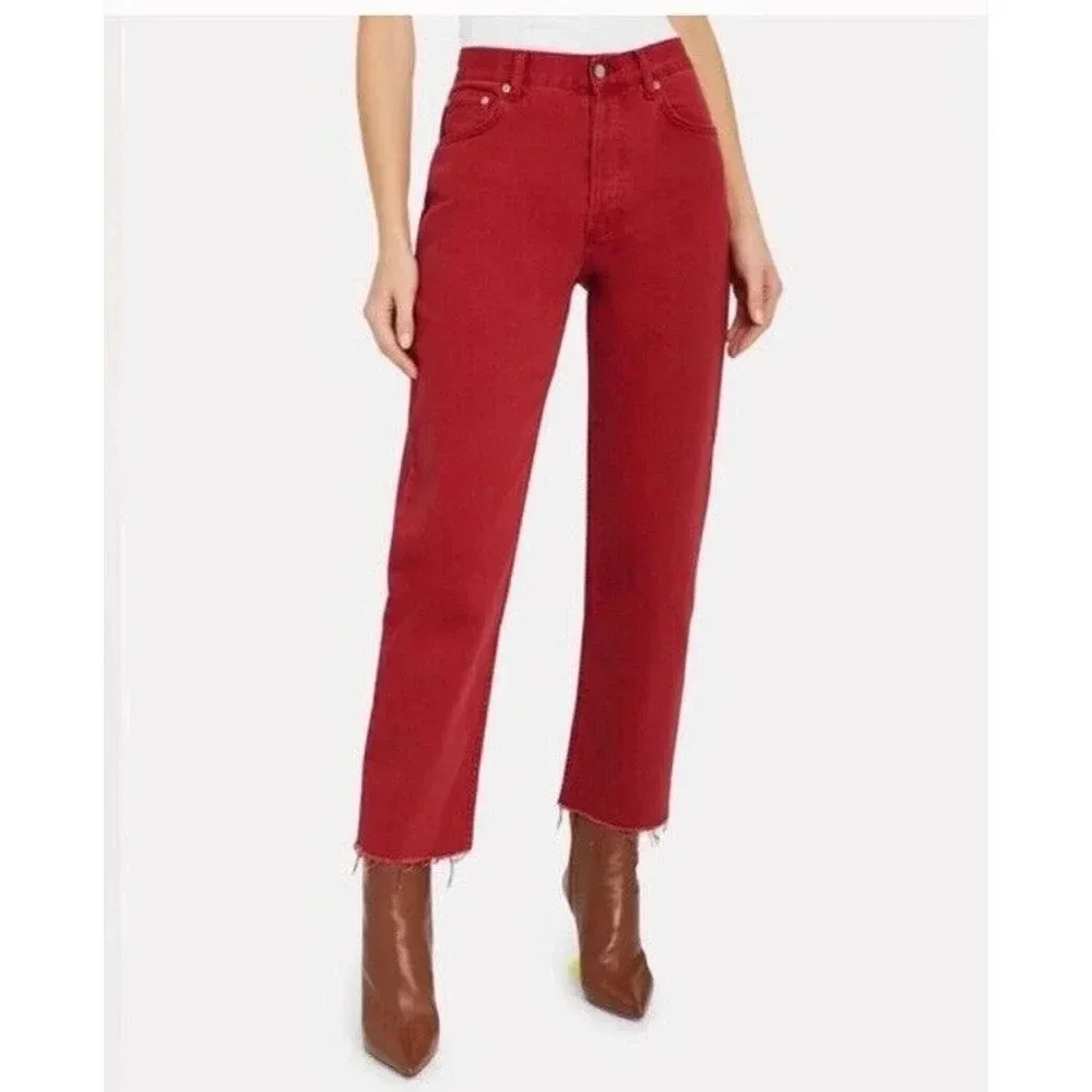 boyish by HER jeans Tommy Scarlette empress frayed pants denim fall casual jeans